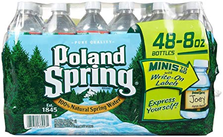 Poland Spring Water, 48 Count