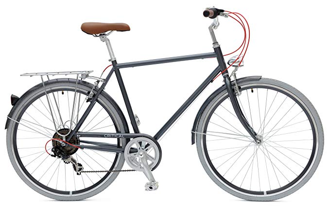 Critical Cycles Diamond Frame 7-Speed Shimano Hybrid Urban Commuter Road Bicycle