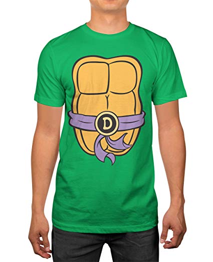 Haunted Flower TMNT Teenage Mutant Ninja Turtles Mens Costume T-Shirt