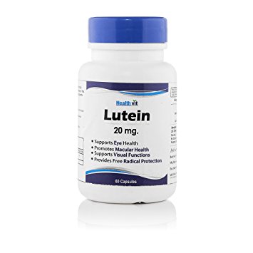 Healthvit Lutein for Eyes and Vision 20 mg - 60 Capsules