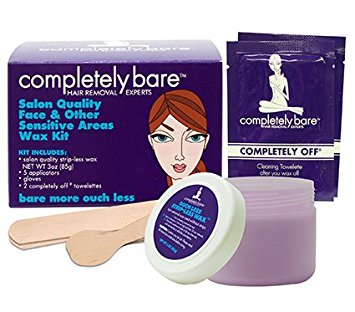 Salon Quality Face & Other Sensitive Areas Wax Kit By Completely Bare