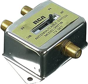 RCA VH71R 2-Way A/B Coaxial Cable Slide Switch