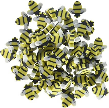 U.S. Toy LM174 Mini Bumble Bee Erasers