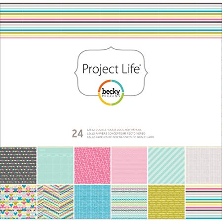 12x12 Project Life Designer Paper - Blush Edition