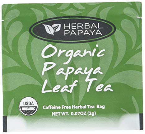 Papaya Leaf Tea 24 teabags Organic - From Herbal Papaya