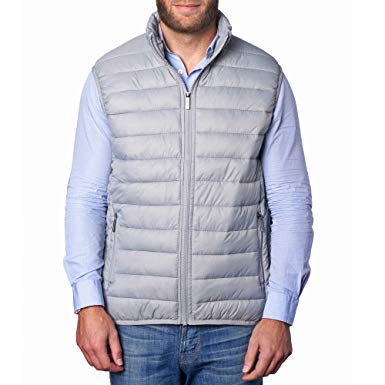 alpine swiss Clark Mens Lightweight Down Alternative Vest Jacket