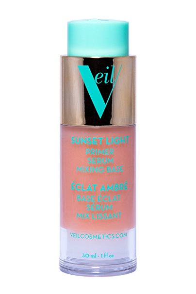 Veil Cosmetics Sunset Light 3-in-1 Primer Serum Mixing Base