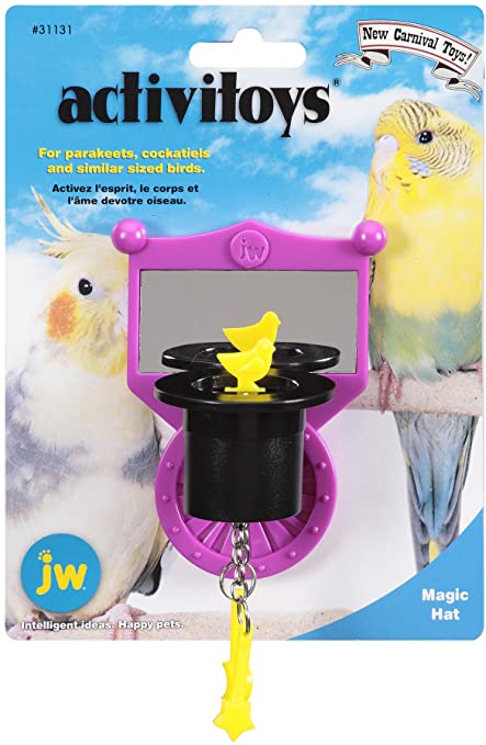 JW Pet Company Activitoys Magic Hat Bird Toy