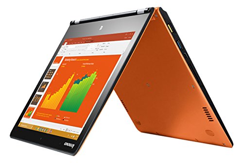 Lenovo Yoga 700 11.6 inch FHD Convertible Touchscreen Notebook (Intel Core M3-6Y30, 8 GB RAM, 128 GB SSD, Intel HD Graphics Card, Windows 10) - Orange
