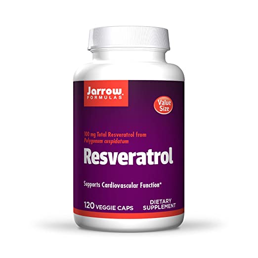 Jarrow Formulas, Resveratrol, 100 mg, 120 Veggie Caps