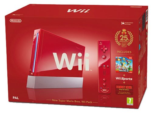 Wii Hardware Bundle - Red