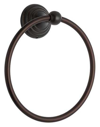 Dynasty Hardware 7511-ORB Bel-Air Towel Ring, Oil Rubbed Bronze