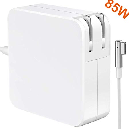 TKKOK Charger 85w-L Compatible with Mac Book Pro Adapter Magsafe 1 (L) Style Connector - Becker - Replacement Charger Mac Book Pro 11 inch / 13 inch / 15 inch / 17 inch (85 Mag1)
