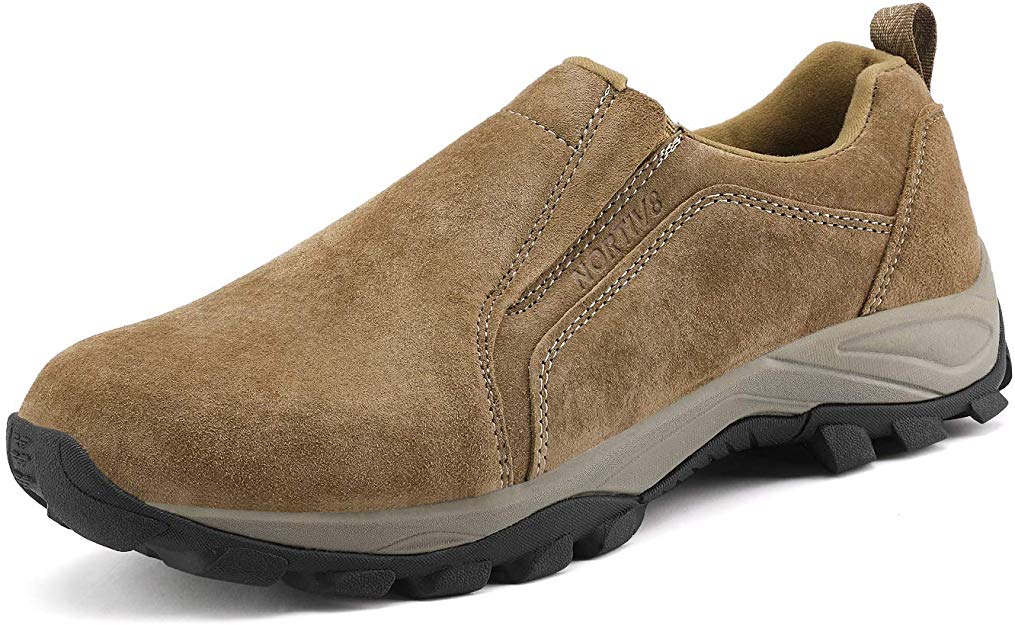 NORTIV 8 Men's Slip On Hiking Shoes Jungle Moc Breathable Outdoor Trailing Trekking Walking