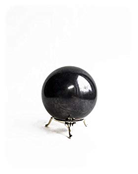 SHUNGITE SPHERE THE STONE OF LIFE- 50MM Polished