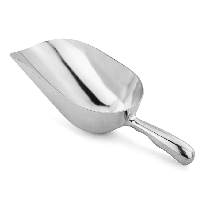 New Star 34561 Cast Aluminum Utility Scoop, 38-Ounce