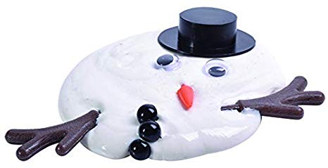 Ideas In Life Melting Snowman – Kids Arts Crafts Putty Kit Reusable Build Snowman and Watch Him Melt - Toy Decoration Novelty Gift