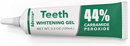 Advance+ Teeth Whitening Gel Refill, 44% Carbamide Peroxide, 100ml (1 Tube = 33 Syringes!), Lasts 12 Months & Beyond