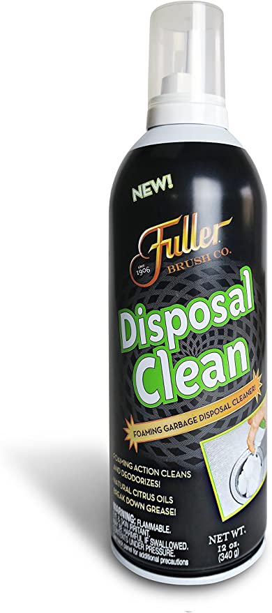 Fuller Brush Garbage Disposal Cleaner - Sink Disposer Disinfectant & Deodorizer - Cleans Food Waste & Grease For Fresh Kitchen Odor & Clean Kitchen Drain