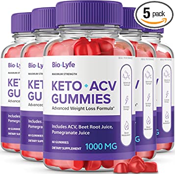 (5 Pack) Biolyfe Keto Gummies Biolife Keto Gummies Bio Lyfe Biolife Keto ACV Gummies Bio Life Keto Gummies (300 Gummies)