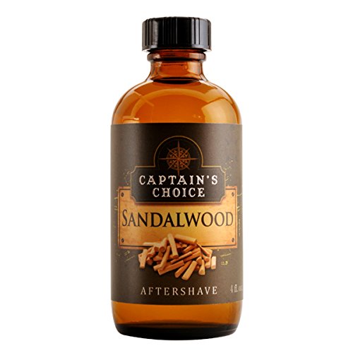 Sandalwood Aftershave 4oz after shave by Captain's Choice