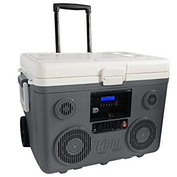TUNES2GO KoolMAX Cooler Audio System & Power Station (Grey)