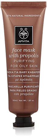 Apivita Face Mask with Propolis - Purifying (For Oily Skin) 50ml/1.81oz