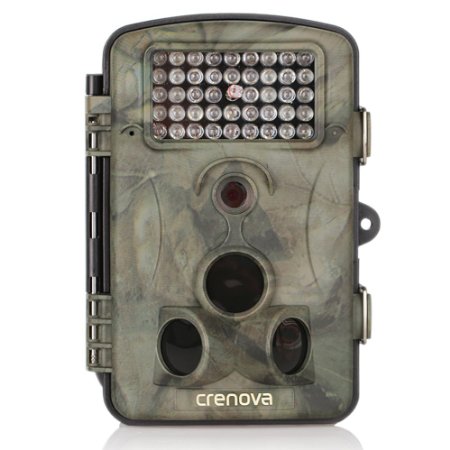 Crenova RD1000 12MP 1080P Low Glow Infrared Trail Camera