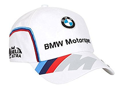 BMW Motorsports M-Power Men's White Team Hat with Puma Logo on Brim