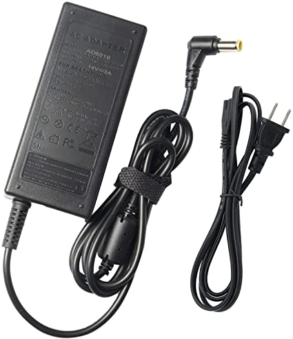 Futurebatt 14V 3A Adapter Charger Power Supply Cable for Samsung LTM1555 LTN1565 LCD Monitor SyncMaster 150MP 1501MP 170T 180T 192T etc.