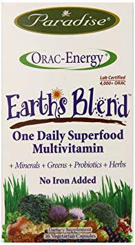 Paradise Herbs Orac Energy Multi One Vegetarian Capsules, 30 Count