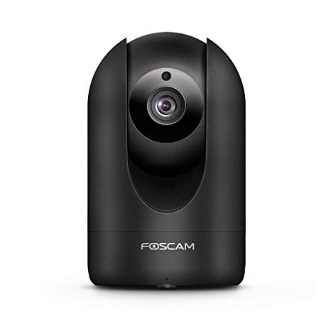 【Certified Refurbished】 Foscam R2 1080P WiFi Security IP Camera, Black