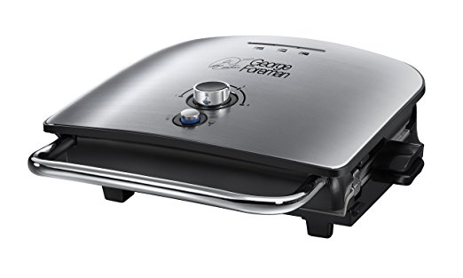 George Foreman Enhanced 5-Portion Grill and Melt 22160 - Silver