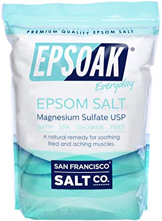 Epsoak USP Epsom Salt - 19 lbs. Resealable Bulk Bag