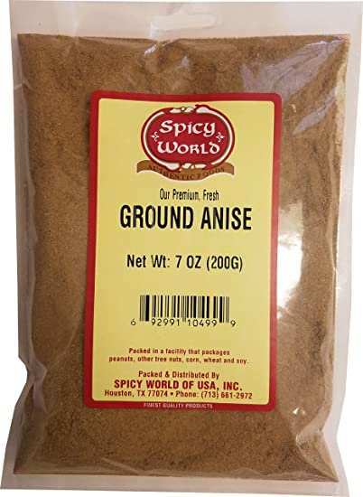 Spicy World Ground Anise Powder 7 Ounce