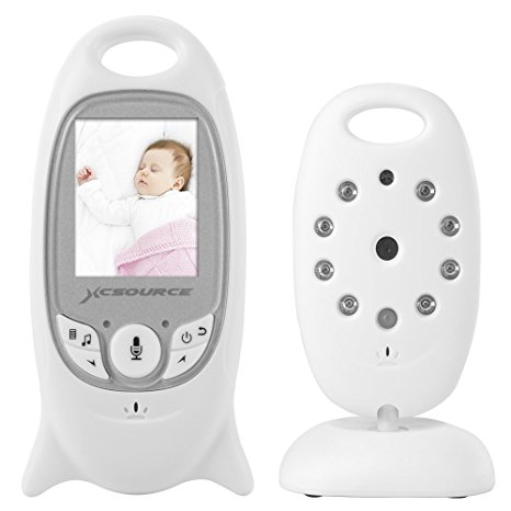 XCSOURCE 2.4 GHz Wireless Digital Video Baby Monitor Audio Talk Night Vision