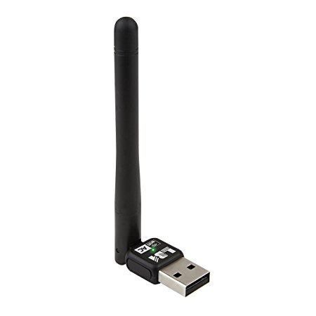 LB1 High Performance 600Mbps Dual Band Long-Range USB Wifi Wireless-AC/N LAN Network Adapter for Dell Vostro 220 Mini Tower Desktop Computer - Ultra Fast (5GHz 433Mbps, 2.4 GHz 150Mbps) 5dBi High Gain Antenna, Supports 802.11 N and Backward Compatible w/ 802.11 a/b/g/n Products