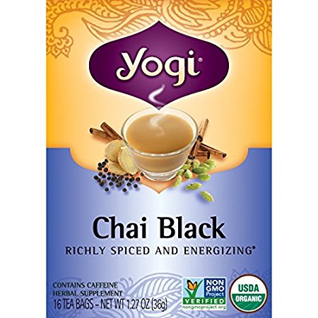 Yogi Teas Chai Black 16 ea