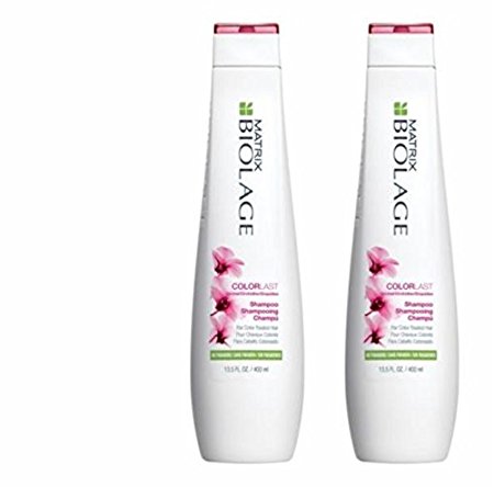 Matrix Biolage Colorlast Shampoo, 13.5 Fluid Ounce, Pack of 2