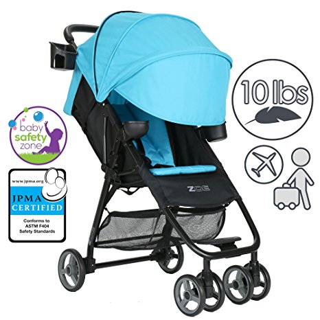 ZOE Umbrella XL1 Single Stroller, DELUXE - Aqua