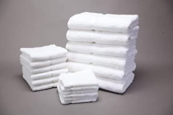 MBS White 600GSM Jumbo Bath Sheets Bath Towels/Bath Sheets/Hand Towels/Face Towels/Bath Sheets 90cm x 150cm (Bath Towels, 4-Pieces)