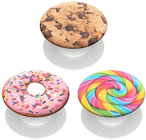 PopSockets PopMinis: Mini Grips for Phones & Tablets (3 Pack) - Sweet Tooth