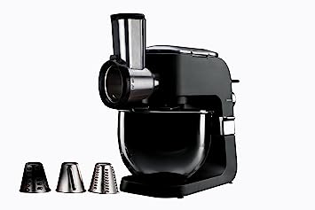 Hafele 1300W Viola Pro, Kitchen Machine with 6.5L Mixing Bowl, 3 Mixing Attachments, Vegetable Slicer (4 Attachments)