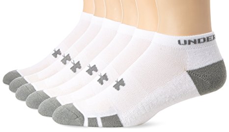 Under Armour Men’s Resistor No-Show Socks (6 Pack)