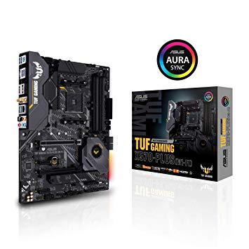 ASUS AM4 TUF Gaming X570-Plus (Wi-Fi) ATX Motherboard with PCIe 4.0, Dual M.2, 12 2 with Dr. MOS Power Stage, HDMI, DP, SATA 6Gb/s, USB 3.2 Gen 2 and Aura Sync RGB Lighting