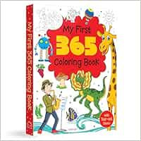 My First 365 Coloring Book: Jumbo Coloring Book For Kids (With Tear Out Sheets)