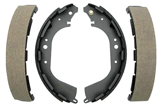 ACDelco 17631B Professional Bonded Rear Drum Brake Shoe Set