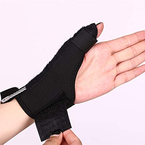 Thumb with Wrist Support Brace Removable Spring for Reliable Support