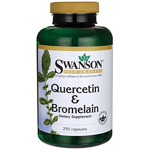 Swanson Quercetin & Bromelain 250/78 mg 250 Caps by Swanson Premium Brand