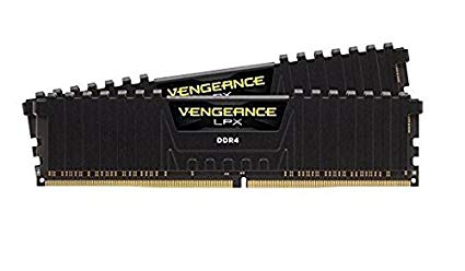 Corsair Vengeance LPX 16GB (2x8GB) DDR4 DRAM 2133MHz (PC4-17000) C13 Memory Kit - Black